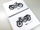 Bsa 500 650 A65 Lightning Service Repair Parts Manuals Unit Construction Twins