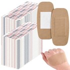 Pcs Large Bandages Bulk Big Flexible Adhesive Wound Care Fabric Bandages 200