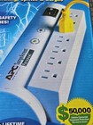 Apc Surgearrest Power Strip Surge Protector 7 Outlets 6ft Per7 Nip