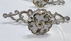  Cabinet Metal Back Plates Hollywood Regency 25 Hardware 