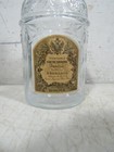 Vintage 1960s Guerlain Bee Embossed Glass Perfume Bottle Empty France 