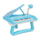 Electronic Musical Grand Piano 22 Keyboards Girl Toy With Microphone Kids Gift