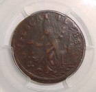 1652-1674 New Jersey St  Patrick Colonial Farthing Pcgs F Detail
