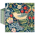 50 Pcs Floral Cocktail Napkins - Vintage Bird   Flower Design For Weddings  Part