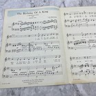 Vintage Sheet Music - The Birthday Of A King Christmas Song W h  Neidlinger Th5