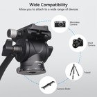 Artcise 2way Fluid Video Head Panoramic Shooting Head Tripod Head Load 3kg