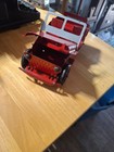 Antique Vintage 1950s Louis Marx Willys Jeep Pressed Steel Toy