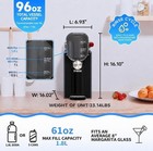 Syintao 2-in-1 Slushie   Soft Serve Ice Cream Maker