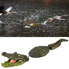  31 5 Inches Floating Alligator Decoy Floating Crocodile Decoy For Pool Fake 
