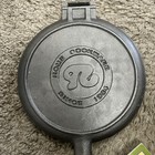 Rome 1100 6 1 2 Inch Cast Iron Waffle Maker  Heavy Duty Original Old Fashioned 