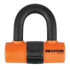 Oxford Security Hd Max Brake Disc Motorcycle Lock Orange Sold Secure
