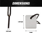 Lauco Tungsten Denibbing Blade Block Tool For Removing Dust  Paint Runs  Sagging