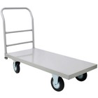 Platform Truck Industrial Flat Dolly Cart With Wheels - Heavy Duty 24 X 48 Cart 