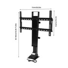 Motorized Tv Lift Bracket Mechanism For 32 -70  Tvs Lift Stand Mount Remote 80kg