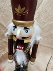      Stunning Trio Of Vintage-style Wooden Christmas Nutcrackers     Holiday Decor S