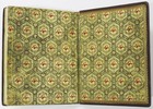 1861 French Illuminated Manuscript Book Of Hours Vellum Morocco Binding