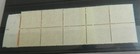 Gb George Vi 1 2d Pale Orange In Positional Block Of 20  printing Flaw 