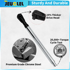 1 2  Offset Extension Wrench  Impact Ratchet Extender For Electric Drill  With 3