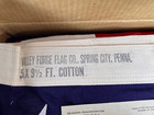 Original Wwii 48-star Us Burial Flag 5x9   Ft     1946 Made  Issued 1958 W  Box