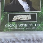 George Washington Handwritten Word Removed From An Autograph Letter Signed