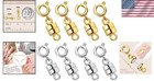 Strong Magnetic Jewelry Clasps  18k Gold   Silver Plated  Effortless And Elegant