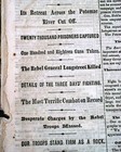 Great Battle Of Gettysburg Yankees Historic Victory Win 1863 Civil War Newspaper