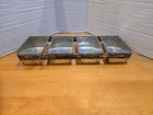 Mini Bread Loaf Baking Pan 4 Strap Commercial 5 75  X 3 25  Vintage 