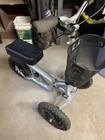 Knee Rover 3-wheel Manual Knee Walker Scooter W  Basket Silver black