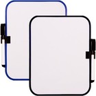 2-pack Magnetic White Board Set Dry Erase Small 6 5x8 25 Frame Fridge Whiteboard