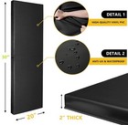 Interlocking Wall Pads -2  Shock-absorbing Foam Panel For Babyroom easy Install 