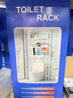 3-tier Over Toilet Storage Rack Bathroom Organizer Space Saver Shelf White 59in