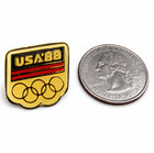 Usa 88 Olympic Committee Team Lapel Pin Vintage 1998 Summer Olympics Enamel
