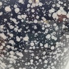 Vintage Art Deco Speckled Pottery Vase Black White Splatter Geometric 7 