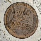 1927 Encased Lincoln Cent Soule College Good Luck Penny