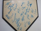 Houston Astros Team  Signed Home Plate Multiple Bagwell Hampton Spiers Mlb 1996 
