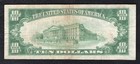 1929  10 The Peoples National Bank Of Farmville  Va National Currency Ch   9222