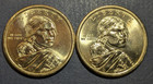 2021-p d Native American Dollar Set  2 Coins 