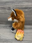 Folkmanis Little Fox Puppet Hand Puppet 8  New With Tags Plush Stuffed Animal
