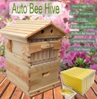 Auto Honey Bee Hives Boxes Langstroth Bee Hive House   7x Bee Beekeeping Frames