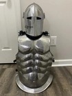  roman Muscle Body Armor Cuirass With Barbuta Helmet Greek Medieval Halloween