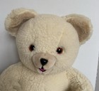 Vtg 1986 Large Snuggle Softener Plush Sherpa Teddy Bear Russ Berrie 22 