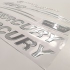 Replacement 3d Decal Fits Mercury Verado 400 Outboard 2017 - Domed Sticker Set