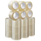 24 Rolls 3  Extra-wide Clear Shipping Packing Moving Tape 110 Yds 330  Ea - 2mil