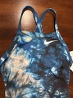 Nike Hydrastrong One Piece Swimsuit Nwt Woman   s Size 00  24  Blues 