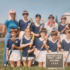 Vintage 1984 Photo Kids Field Hockey League 80s School Picture Sports Team