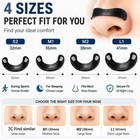 30 Pcs Magnetic Nose Dilators Nasal Strips Breathing Clips 4 Sizes Sleep Workout