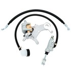 Rear Brake Caliper Master Cylinder   Hose Assembly For Honda Xr650r 2000-2007