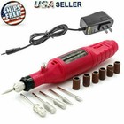 Electric Nail File Art Drill File Acrylic Manicure Pedicure Portable Machine Yu
