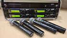 4x Shure Ulxp4 Wireless Microphone Systems Ulx2-j1 beta58a Ua844 In Gator Case