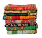 10 Pc Wholesale Lot Throw Blanket Kantha Quilt Indian Vintage Cotton Bed Cover